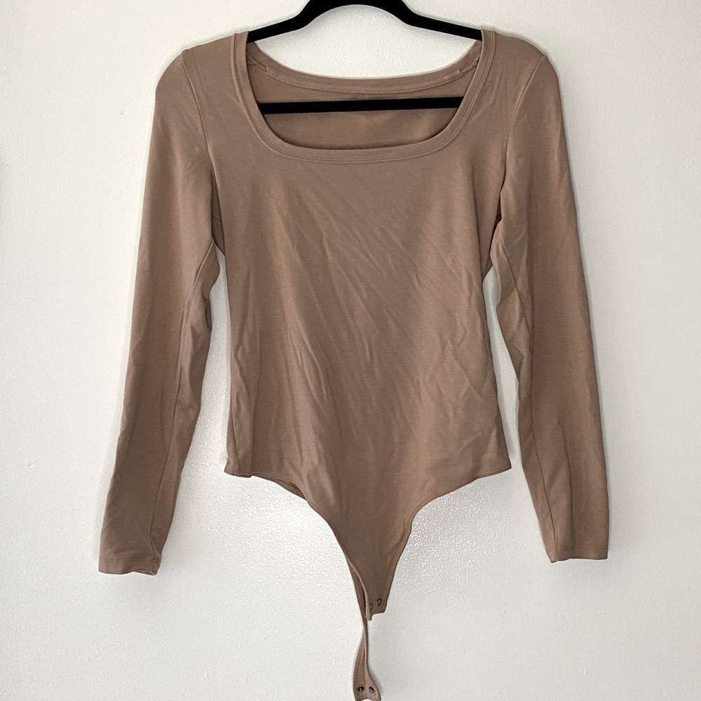 Abercrombie Beige/Tan Bodysuit